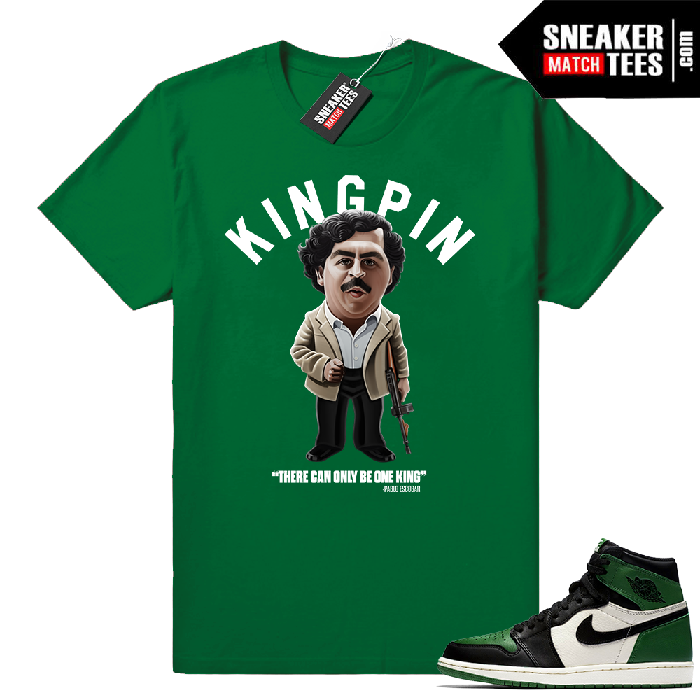 Pine Green 1s matching tee