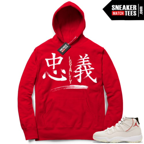 Jordan 11 Platinum Tint Hoodie match