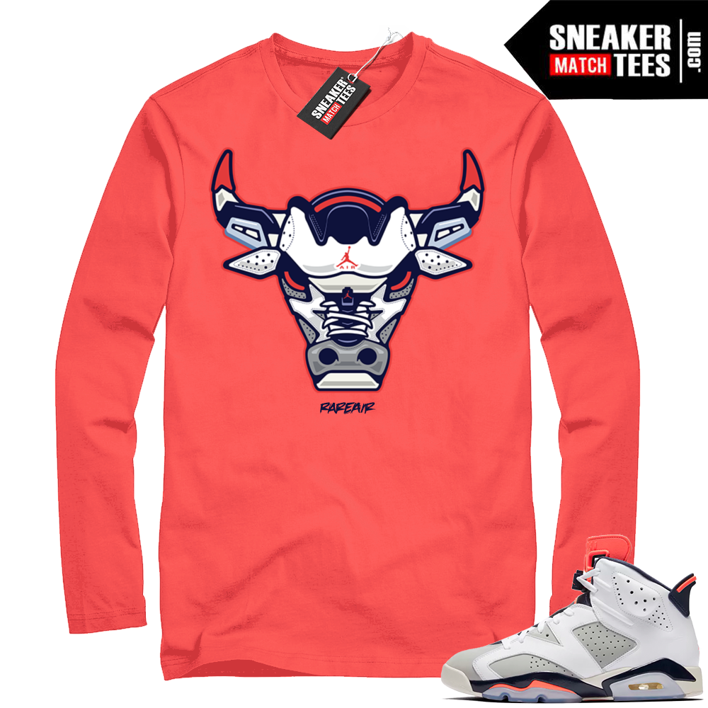 Jordan 6 grey sneaker tee shirt