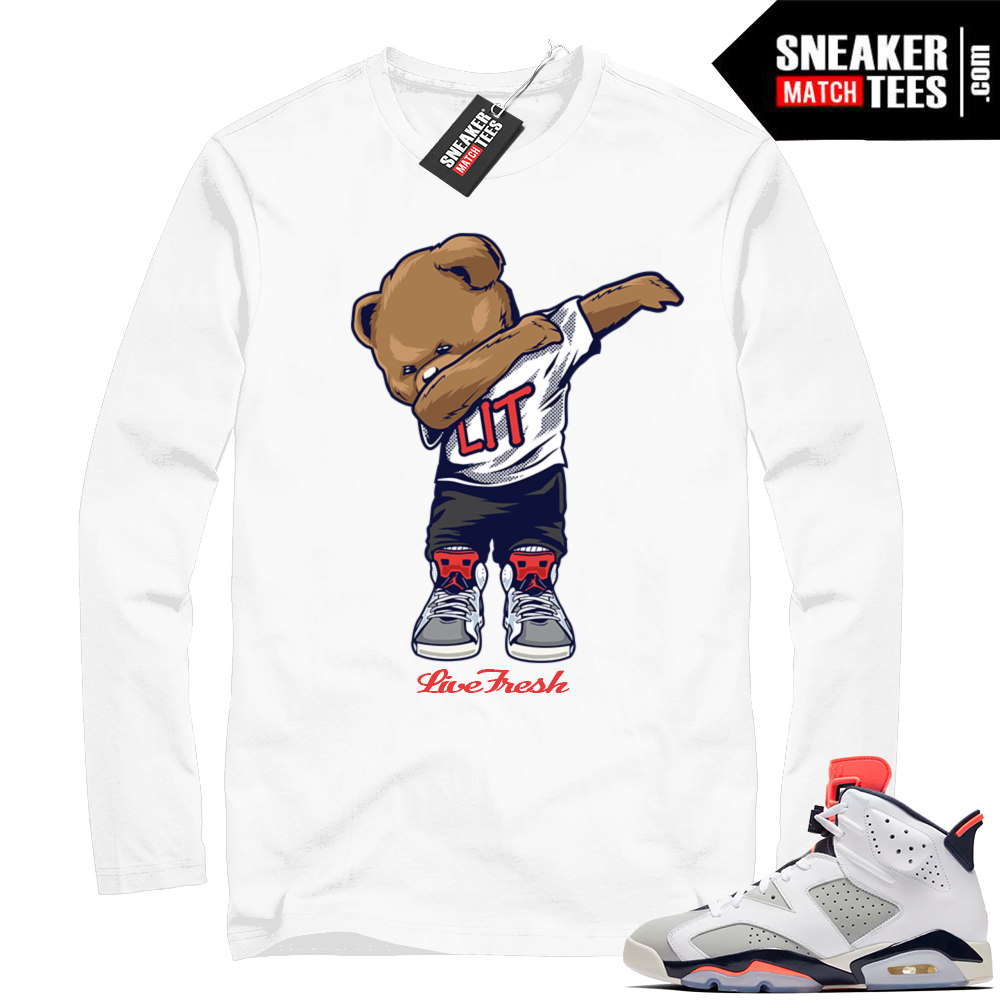 Match White Jordan 6 Tinker shirt | Sneaker Match Tees