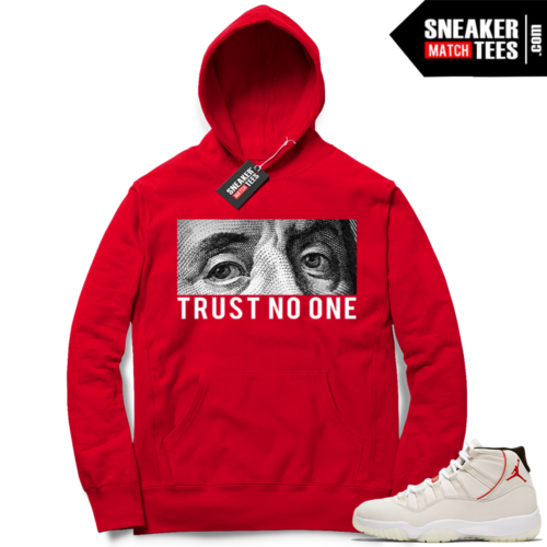 White noah Jordan 11 matching Hoodie