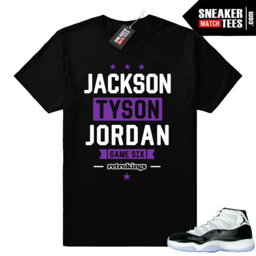 Jordan 11 Concord sneaker shirt