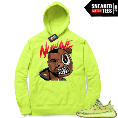 Match Frozen Yellow Yeezy Hoodie