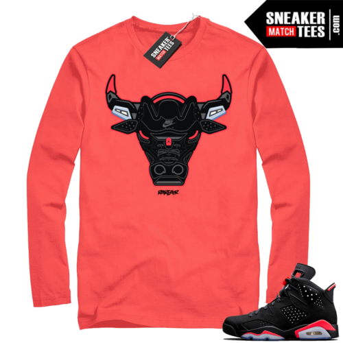 Infrared 6s sneaker tee shirts