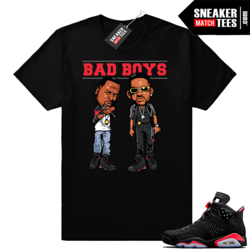 Jordan 6 Infrared Black t-shirt