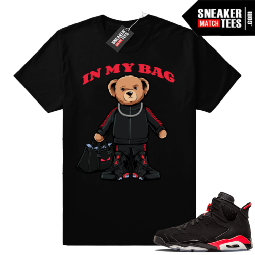 In my Bag shirt Infrared 6s