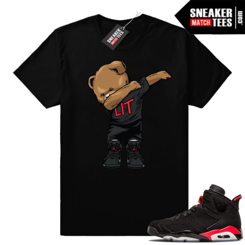 Infrared 6s Dabbin Bear t-shirt