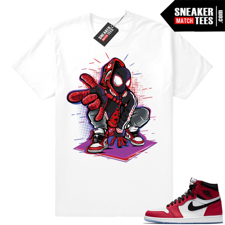 2P(2) T-Shirt Match Jordan 1 Spider-Man Across the Spider-Verse main image 0
