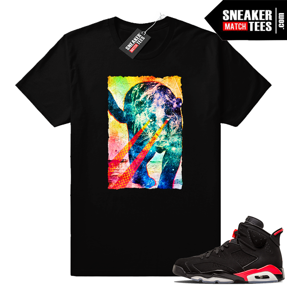 Jordan March 6 infrared Tiger infrared eyes tee