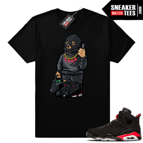 Sneaker tees match Jordan 6 infrared