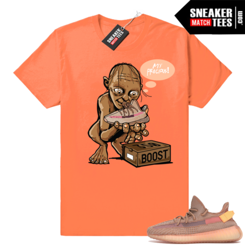 Sneaker shirt Yeezy boost 350 Clay