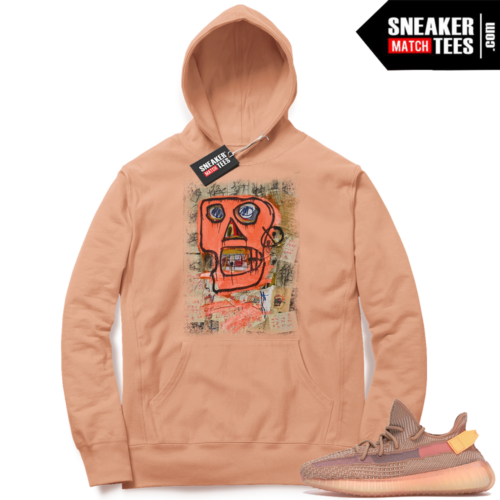 Yeezy Clay sneaker match hoodie