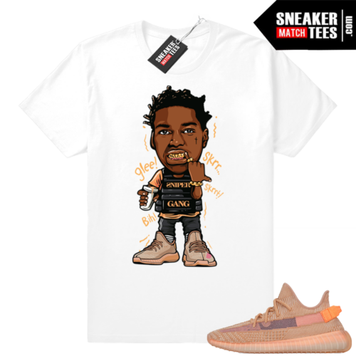 Yeezy sneaker shirts Clay 350s