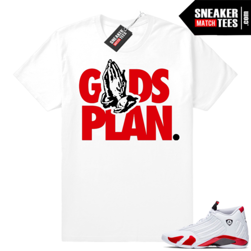 Sneaker tee Jordan 14 Candy Cane