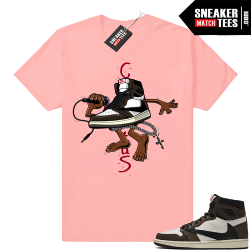 Travis Scott 1 CMFT Jordan match tees