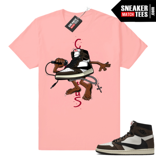 Travis Scott 1 Spizike Jordan match tees