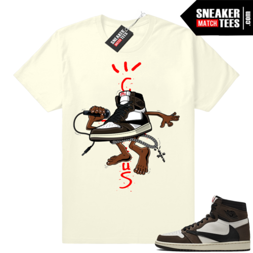 Travis Scott 1 Jordan tees