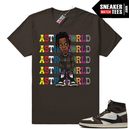 Travis Scott 1s Jordan retro tees