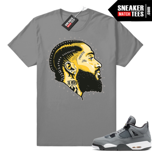 Match Jordan 4 Cool Grey Shirts