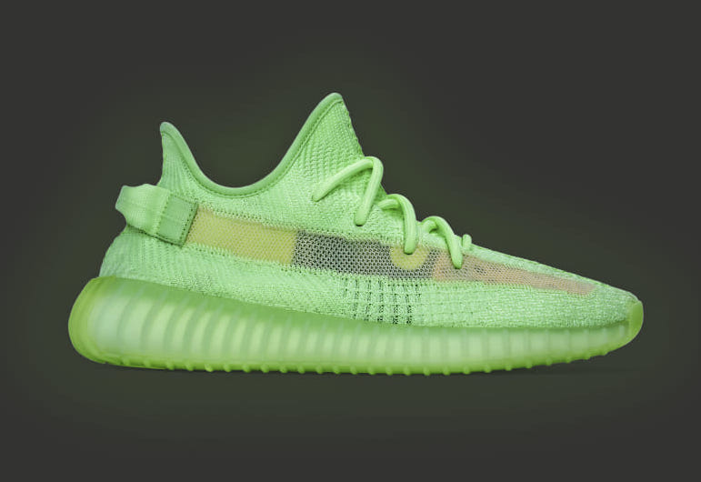 yeezy frozen yellow glow in the dark