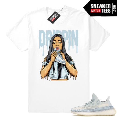 Sneaker Match Yeezy 350 V2 Cloud white tees