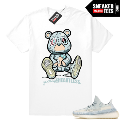 Sneaker Match stars Yeezy Cloud White shirts