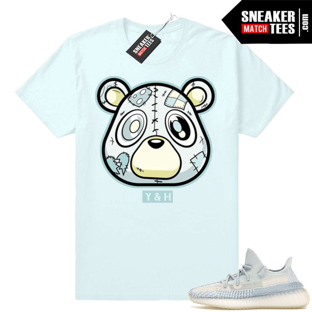 Yeezy Cloud White Bear Sneaker tee | Yeezy Match Clothing Shop