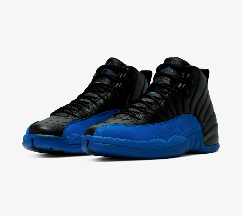 Jordan 12 Game Royal Sneaker Tee Boys (1)