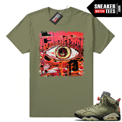 WHERE TO GET THE AIR JORDAN 7 RETRO DOERNBECHER Abstract Eye T-shirt