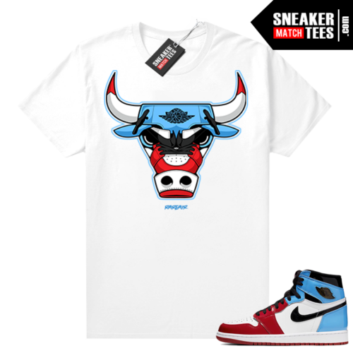 Fearless 1s matching t-shirts Rare Air Bull