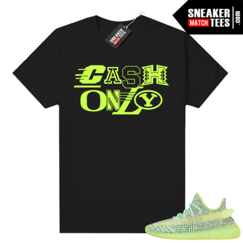 Yeezreel Yeezy 350 shirt black Cash Only