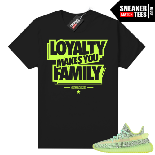 Yeezreel Yeezy 350 shirt black Family