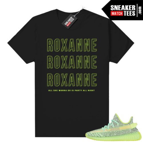 Yeezreel Yeezy 350 shirt black Roxanne