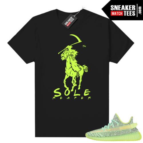 Yeezreel Yeezy 350 shirt black Sole Reaper