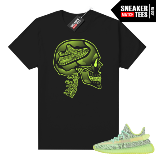 Yeezreel Yeezy 350 shirt black Xray