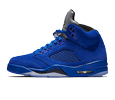 Blue-Suede-Air-Jordan-Retro-5-shoes