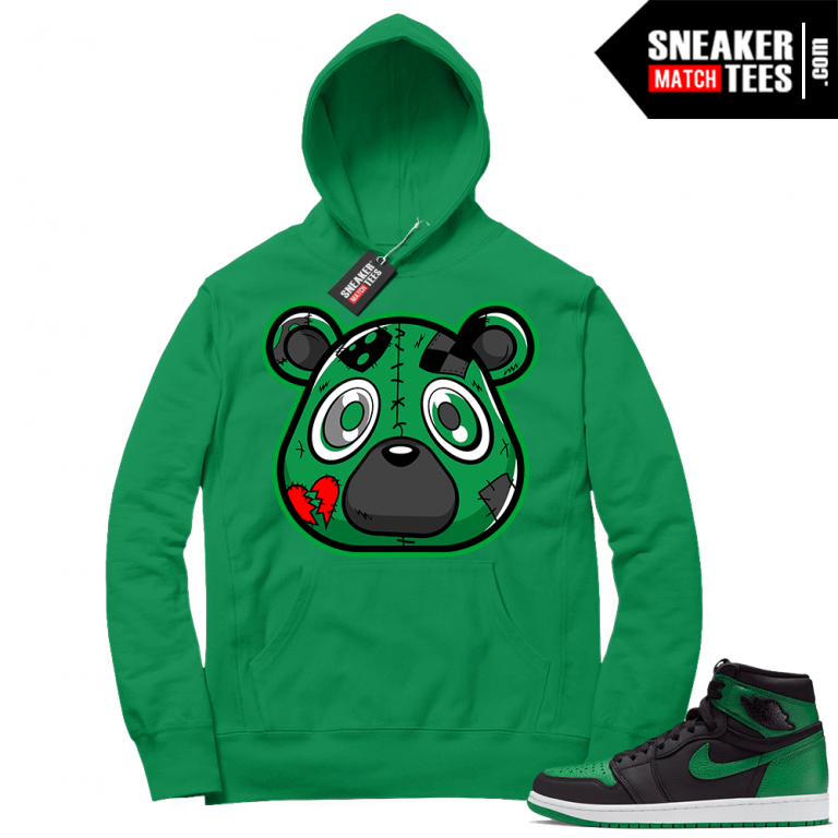 outfits to match pine green 1s