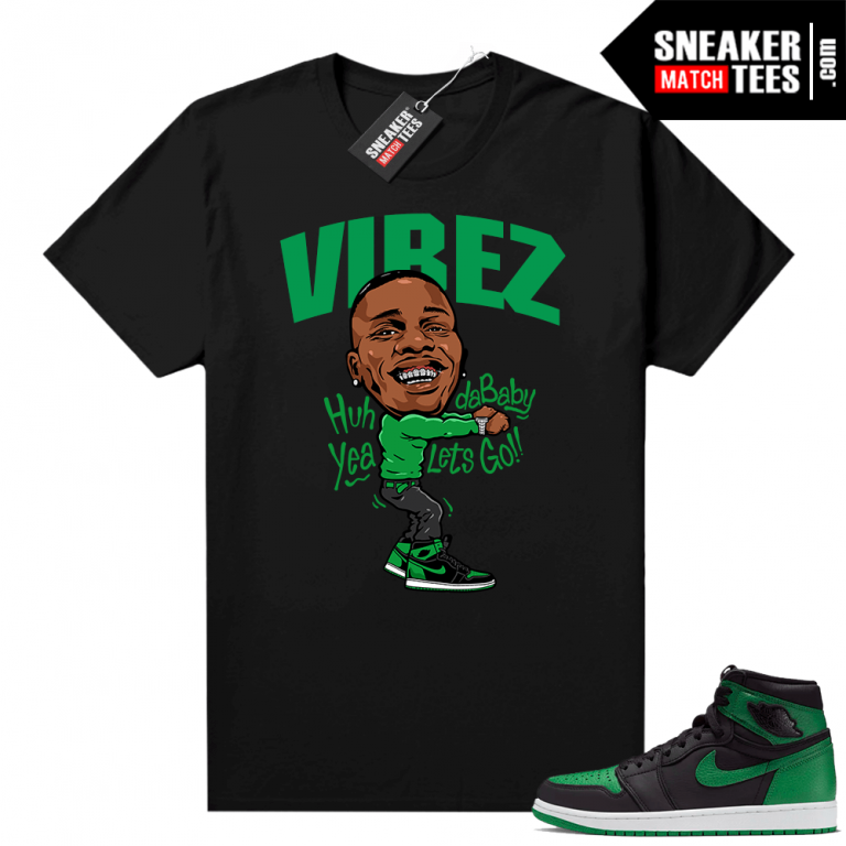 outfits to match pine green 1s