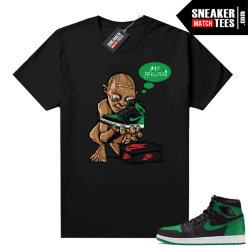 Pine Green 1s shirt Black My Precious