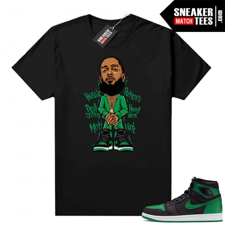 outfits to match pine green 1s
