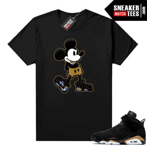 Jordan t-shirt DMP 6s Mickey Sneakerhead