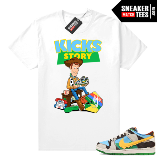 Chunky Dunky Nike Dunk Low Kicks Story White Tee