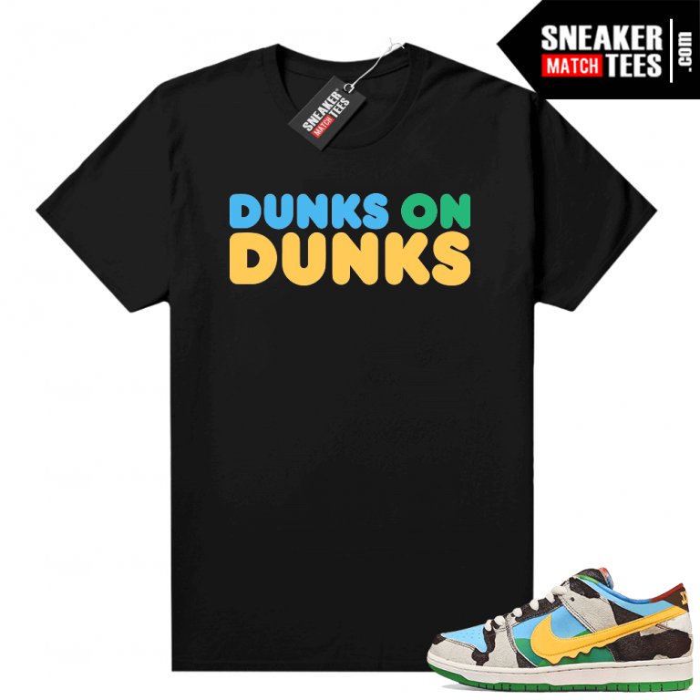 Chunky Dunky graphic tees Sneaker shirts Sneaker Match Tees