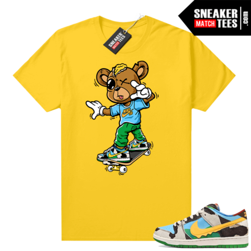 Chunky Dunky Nike SB Dunk Yellow Misfit Teddy SB 500x500