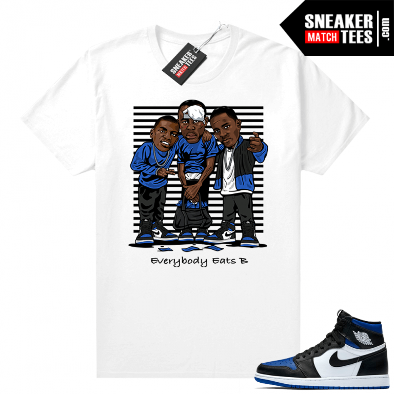 royal toe 1s shirt
