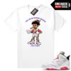 T-shirt AJ5 OG Fire Red 2025 - Collection Sneaker Matching - Homme/Femme