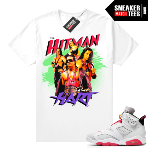 Hare 6s matching shirt The Hitman Hart Wrestling Tee