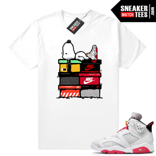 Hare 6s shirt to match terrascape Sneakerhead Snoopy