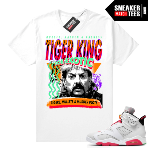 Jordan Hare 6s shirt Tiger King