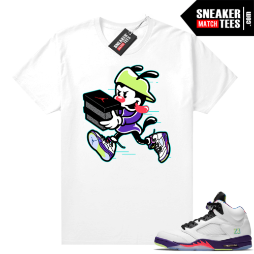 Bel Air 5s Alternate shirts White Double Up